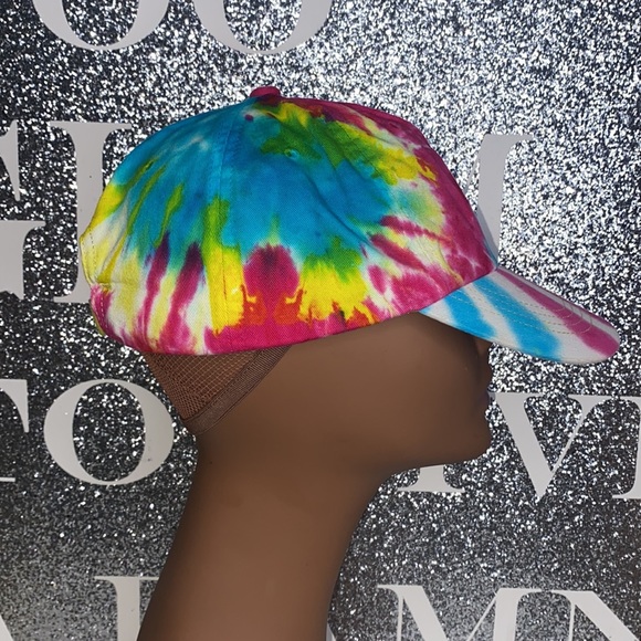 Polo by Ralph Lauren Tie-Dye Bucket Hat in Pink, Blue, Yellow